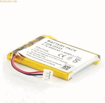 k.A. Akku für Philips ID5551B Li-Ion 3,7 Volt 500 mAh weiß