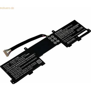 k.A. Akku für Dell 0FRVYX Li-Pol 7,4 Volt 2700 mAh schwarz