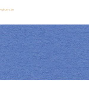 10 x Ludwig Bähr Tonpapier 130g/qm 50x70cm dunkelblau