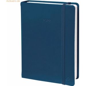 Quo Vadis Kalender Geschäftbus Prestige 10x15cm Silk marineblau 2026