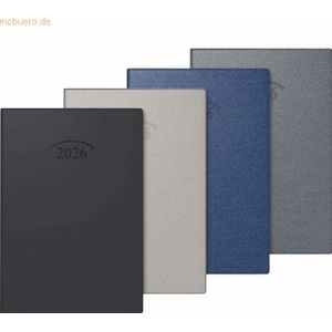 10 x Brunnen Taschenkalender 712 7,2x10,2cm Artistico Kunststoff sorti