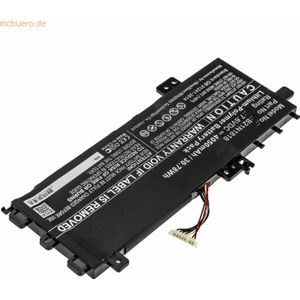 k.A. Akku für Asus Y5100FA Li-Pol 7,6 Volt 4050 mAh schwarz