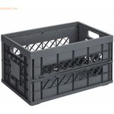Helit Klappbox 'the flap line' 45 Liter grau