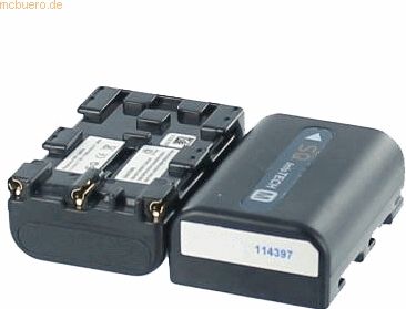 k.A. Akku für Sony HDR-HC1E Li-Ion 7,2 Volt 1100 mAh schwarz