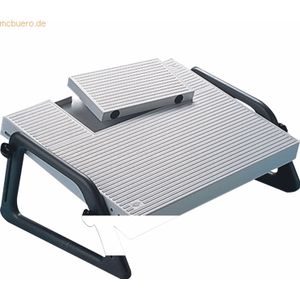 Wedo Fußstütze Relax lichtgrau/schwarz