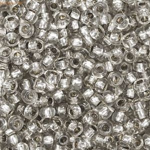 5 x Knorr prandell Rocailles 2,5 mm silbergrau VE=15g