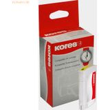 Kores Tintenpatrone kompatibel mit HP Nr. 940XL, C4909A yellow