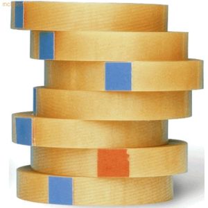 6 x Tesa Klebefilm tesafilm 4104 25mmx66m PVC farblos