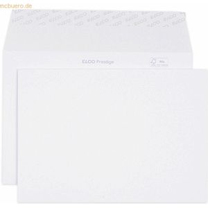 Elco Briefumschläge Prestige C5 hochweiß Haftklebung 120g/qm VE=10 Stü