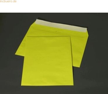 Blanke Briefumschläge C4 120g/qm haftklebend VE=100 Stück intensivgelb