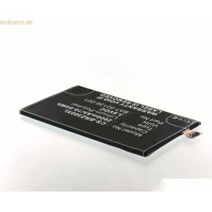 k.A. Akku für Blackberry BAT-50136-001 Li-Ion 3,8 Volt 2800 mAh schwar