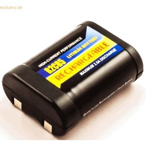 k.A. Akku für Pentax Z 1P Li-Ion 6 Volt 500 mAh schwarz