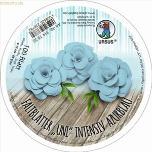 Ludwig Bähr Intensive Faltblätter 'uni' Durchmesser 12cm 65g/qm VE=100