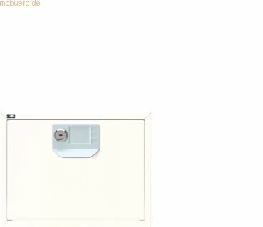Bisley Karteikasten einbahnig A5 HxBxT 206x270x403mm reinweiß