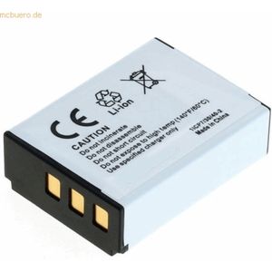 k.A. Akku für Tevion DV-23 HD Li-Ion 3,7 Volt 1500 mAh weiß