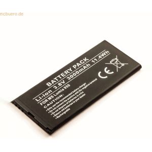 k.A. Akku für Microsoft Lumia 950 Li-Ion 3,8 Volt 2150 mAh schwarz