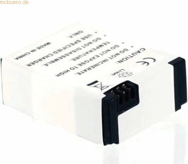 k.A. Akku für Gopro 601-00724-00A Li-Ion 3,7 Volt 950 mAh weiß