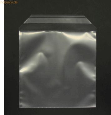 Blanke Briefumschläge Offset transparent 155x155mm 100 my HK VE=100 St