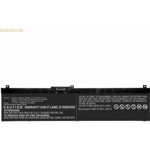 k.A. Akku für Dell Precision 7540 Li-Ion 11,4 Volt 8000 mAh schwarz
