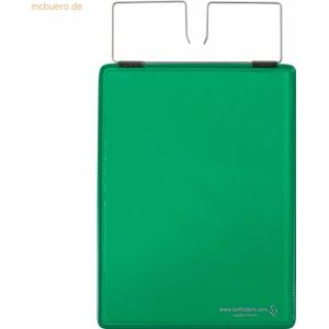 Tarifold Pro Kennzeichnungshülle A5 grün PVC mit Haltedraht VE=10 Stüc