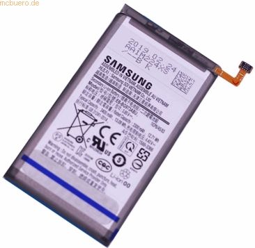 Samsung Akku für Samsung Galaxy S10 Li-Ion 3,85 Volt 3300 mAh silberfa