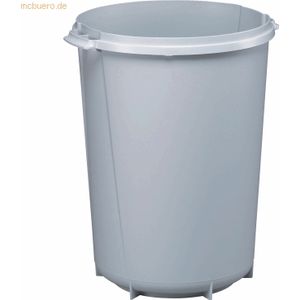 6 x Durable Abfallbehälter 40l grau