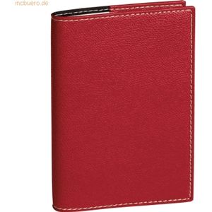 Quo Vadis Buchkalender Minister 16x24cm Club rot 2026