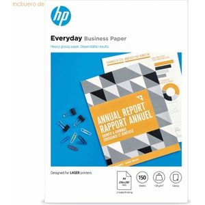 6 x Hewlett Packard HP Everyday Business Laser-Papier - A4, glänzend,