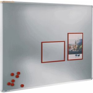 Ultradex Aushangtafel magnetisch Metalldesign 1200x900mm weißaluminium