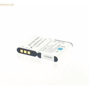 k.A. Akku für Pentax Optio W60 Li-Ion 3,7 Volt 600 mAh schwarz
