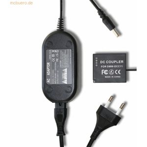 k.A. Netzteil-Kuppler kompatibel mit Panasonic DMW-BLE9