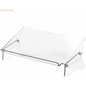 Fellowes Dokumentenhalter Clarity Series höhenverstellbar Acryl farblo