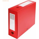 Exacompta Sammelbox A4 100mm PP rot