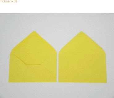 Blanke Briefumschläge 110x156mm 120g/qm gummiert VE=100 Stück weizen