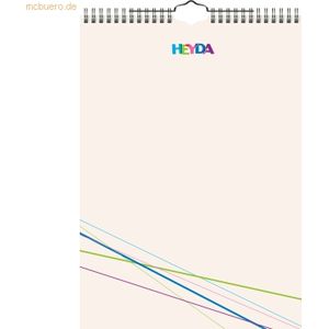 Heyda Kreativkalender 21,5x24cm beige