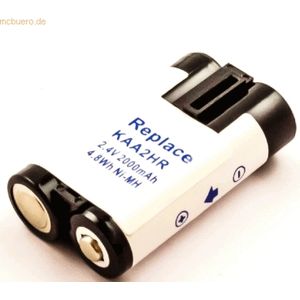 k.A. Akku für Kodak EasyShare Z710 NiMH 2,4 Volt 1800 mAh grün