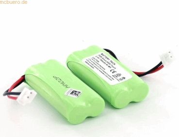 k.A. Akku für Telekom Sinus A602 Touch NiMH 2,4 Volt 700 mAh grün