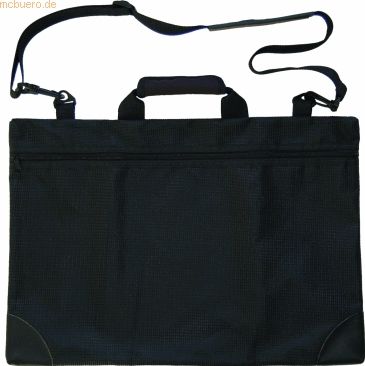 Rumold Mesh bag Tasche mit Schultergurt A2 schwarz