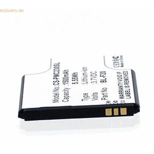 k.A. Akku für Phicomm BL-F25 Li-Ion 3,7 Volt 1500 mAh schwarz