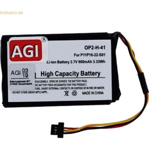 k.A. Akku für Tomtom P11P16-22-S01 Li-Ion 3,7 Volt 900 mAh schwarz