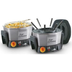 Fritel FF 1400 - Frituurpan/friteuse 1,5l + 1400W - 6 personen