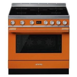 Smeg CPF9IPOR - Inductie fornuis Oranje