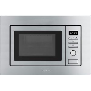 Smeg FMI020X - Inbouw combi magnetron Zilver