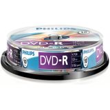 Philips DVD-R 4.7GB 16x 10 stuks (Spindel) 9865330031 - DVD Recorder