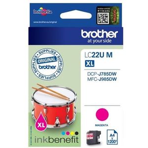 Brother LC-22UBKBP - Inkt Zwart