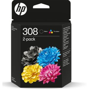 HP - 308 - Cartridges Combo Pack - Multi-color - Inkt