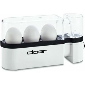 Cloer 6021 - Eierkoker - Transparant - Wit