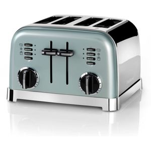 Cuisinart 4 Slice Toaster Broodrooster CPT180GE  - 4 sleuven - Ontdooifunctie - Bagelfunctie - 6 standen - Pistacho Green