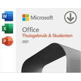 Microsoft Office Home and Student 2021 (1 apparaat) Digitale licentie - Software