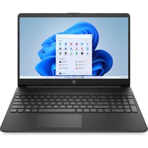 HP 15s-eq2219nd - Laptop Zwart